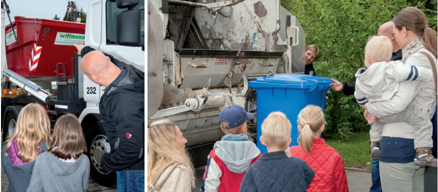 Kinderparadies auf dem Wertstoffhof