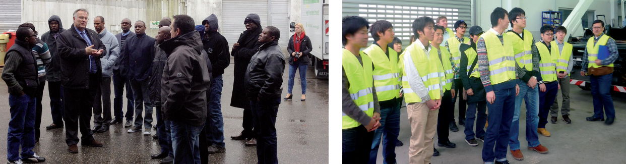 Wissensdurst aus Afrika und Japan