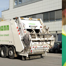 Flexibles Dispo-Trio koordiniert Umleerfahrzeuge